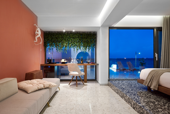 Dyo Suites Luxury Boutique Hotel Rethymno Crete - Titanium Suite